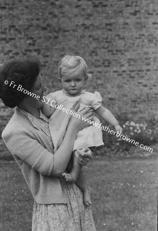 MRS ROSS WITH BRIGID MARY (GODCHILD)  NED AND KITTY MOLONEY WITH B-M